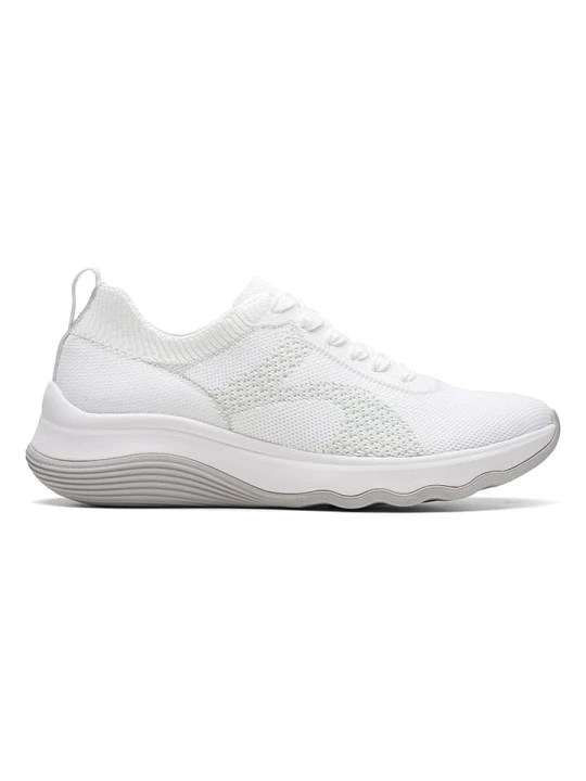 Zdjęcie produktu Clarks Sneakersy "Circuit Tie" w kolorze białym rozmiar: 37