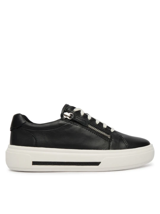 Zdjęcie produktu Clarks Sneakersy Hollyrose Zip 26185913 Czarny