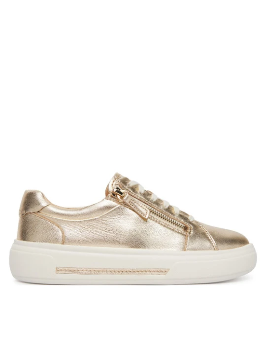 Zdjęcie produktu Clarks Sneakersy Hollyrose Zip 26185916 Złoty