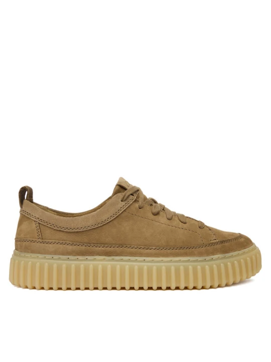 Zdjęcie produktu Clarks Sneakersy Torhill Lace 26184418 Brązowy