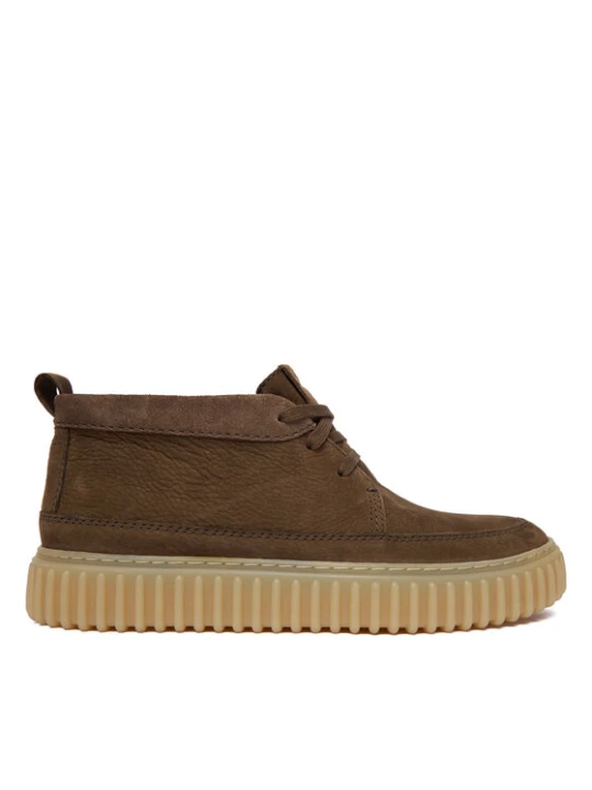 Zdjęcie produktu Clarks Trzewiki Torhill LaceHi 26183474 Khaki