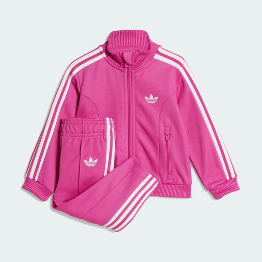 Zdjęcie produktu Classic Track Suit Kids Adidas Semi Lucid Fuchsia