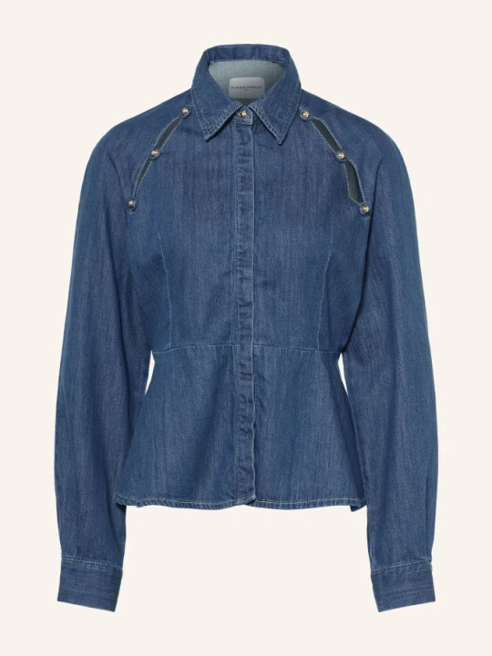 Zdjęcie produktu Claudie Pierlot Bluzka Jeansowa Z Wycięciami blau GRANATOWY