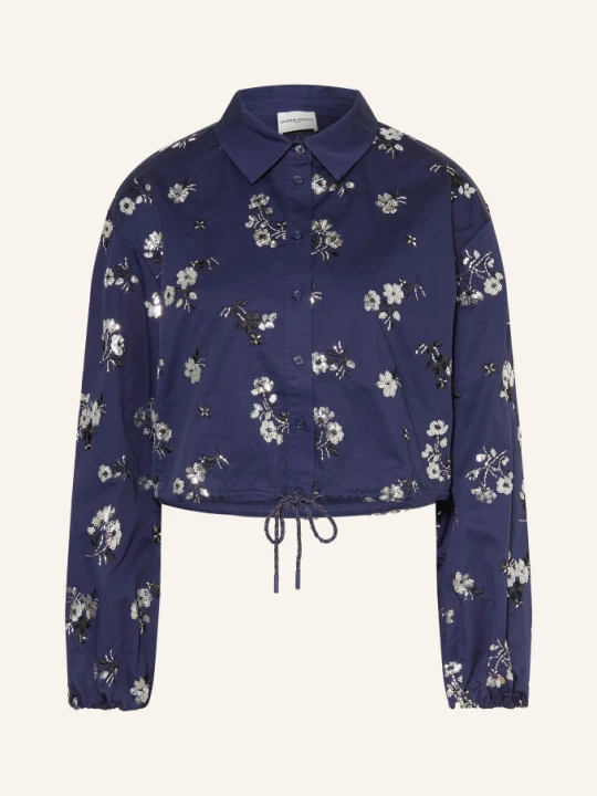 Zdjęcie produktu Claudie Pierlot Bluzka Koszulowa Z Cekinami blau beżowy
