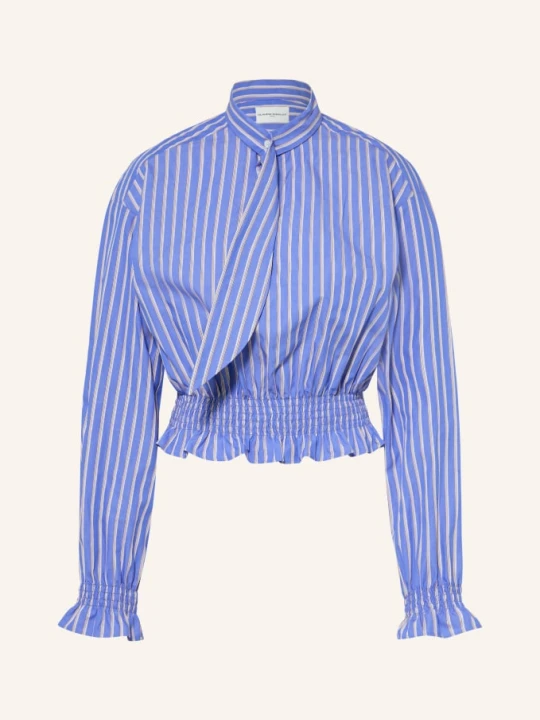 Zdjęcie produktu Claudie Pierlot Bluzka Koszulowa Z Falbanami blau