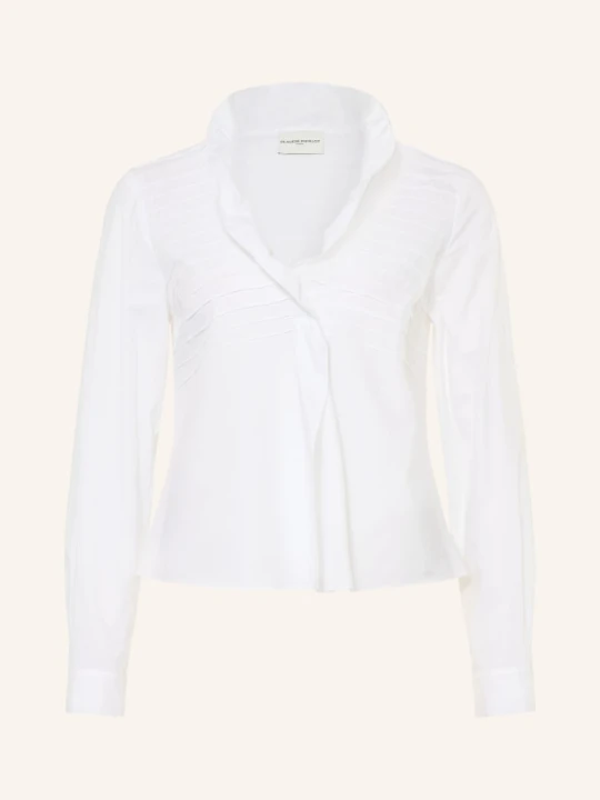Zdjęcie produktu Claudie Pierlot Bluzka Koszulowa Z Falbanami weiss BIAŁY