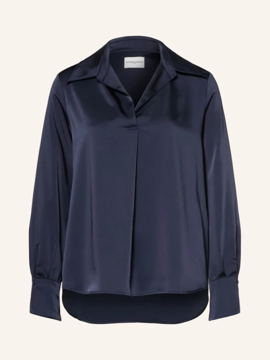 Zdjęcie produktu Claudie Pierlot Bluzka Koszulowa Z Satyny blau GRANATOWY