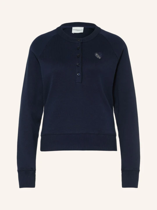 Zdjęcie produktu Claudie Pierlot Bluzka Typu Henley blau GRANATOWY