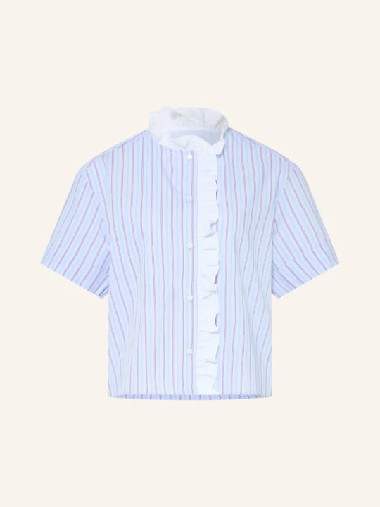Zdjęcie produktu Claudie Pierlot Bluzka Z Falbankami blau