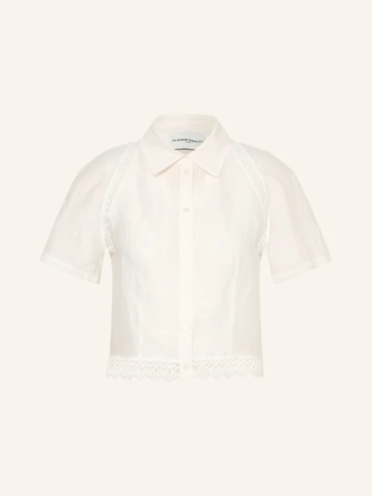 Zdjęcie produktu Claudie Pierlot Bluzka Z Koronką weiss ECRU