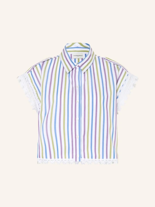Zdjęcie produktu Claudie Pierlot Bluzka Z Koronką weiss biały
