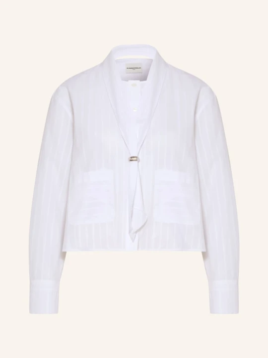 Zdjęcie produktu Claudie Pierlot Bluzka Z Odpinanym Kołnierzykiem weiss BIAŁY