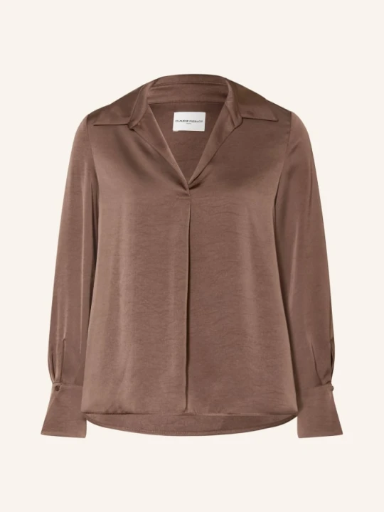 Zdjęcie produktu Claudie Pierlot Bluzka Z Satyny braun BRĄZOWY