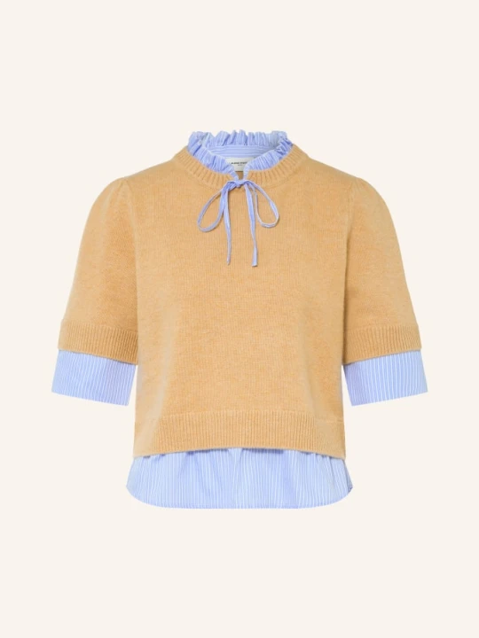 Zdjęcie produktu Claudie Pierlot Dzianinowa Koszulka beige