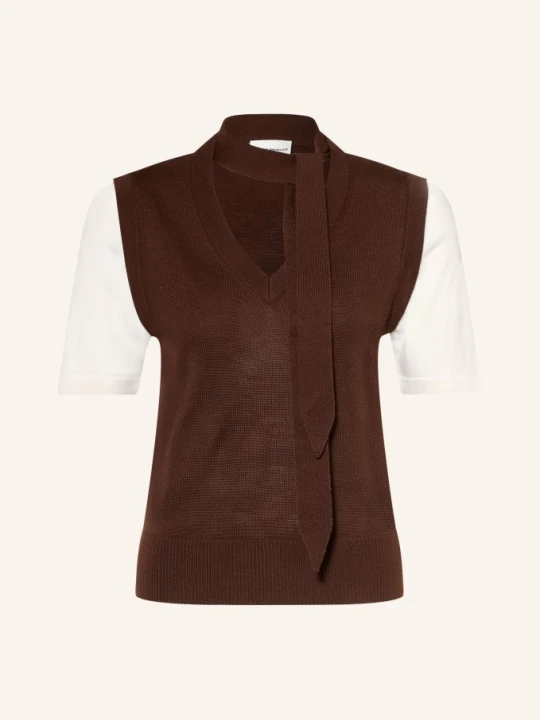 Zdjęcie produktu Claudie Pierlot Dzianinowa Koszulka beige