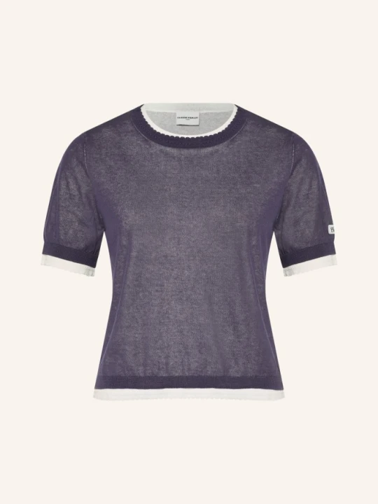 Zdjęcie produktu Claudie Pierlot Dzianinowa Koszulka blau