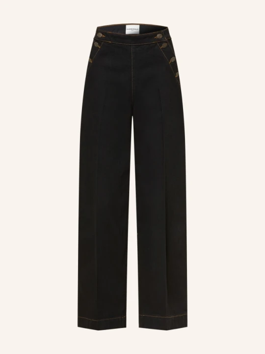Zdjęcie produktu Claudie Pierlot Dżinsy Z Szerokimi Nogawkami schwarz B001 BLACK