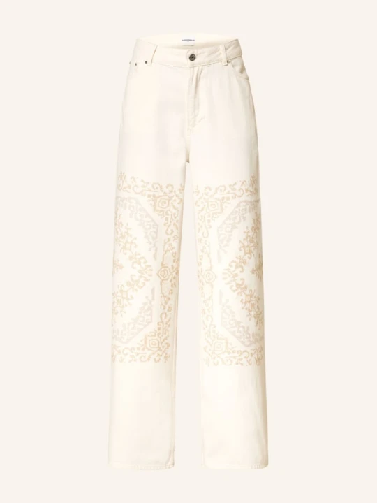 Zdjęcie produktu Claudie Pierlot Dżinsy Z Szerokimi Nogawkami weiss L013 OFF WHITE DENIM