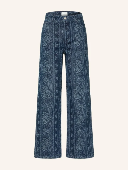 Zdjęcie produktu Claudie Pierlot Jeansy Wide Leg blau D020 NAVY PRINT
