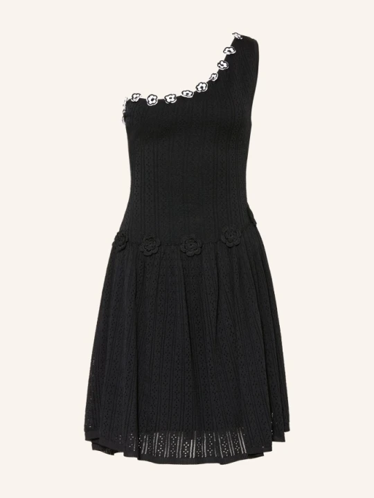 Zdjęcie produktu Claudie Pierlot Jednoramienna Sukienka Z Dzianiny schwarz