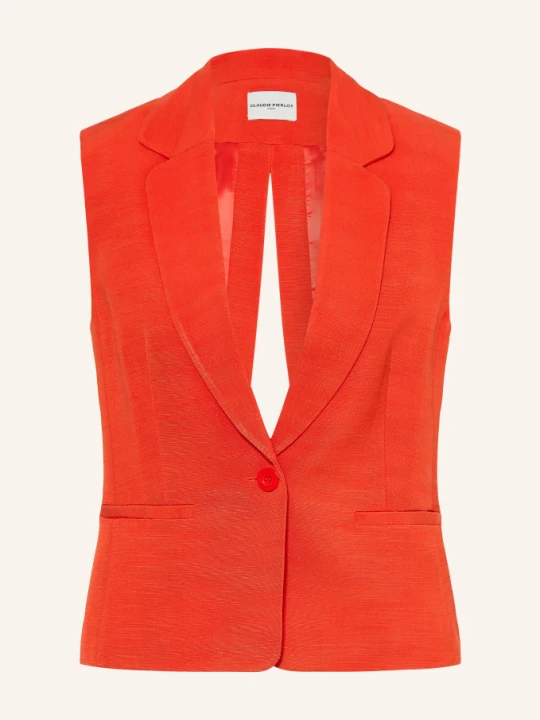 Zdjęcie produktu Claudie Pierlot Kamizelka Blezerowa orange CZERWONY