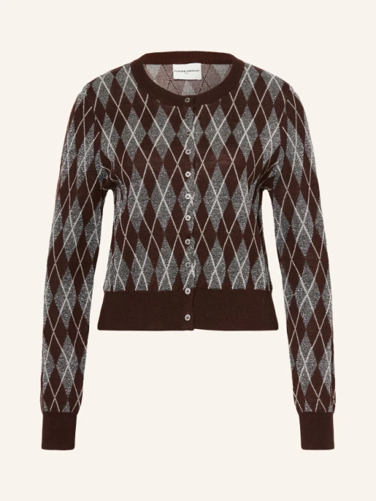 Zdjęcie produktu Claudie Pierlot Kardigan Z Błyszczącą Przędzą rot