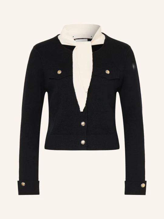Zdjęcie produktu Claudie Pierlot Kardigan Z Odpinanym Kołnierzem beige