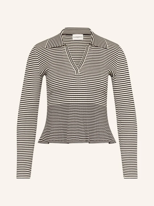 Zdjęcie produktu Claudie Pierlot Koszulka Polo Z Dżerseju Mantessa schwarz
