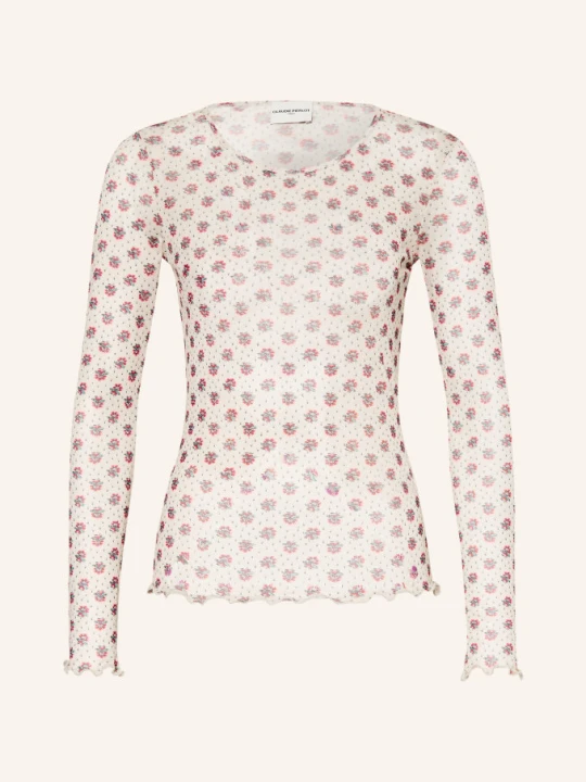 Zdjęcie produktu Claudie Pierlot Koszulka Z Długim Rękawem Z Siateczki beige