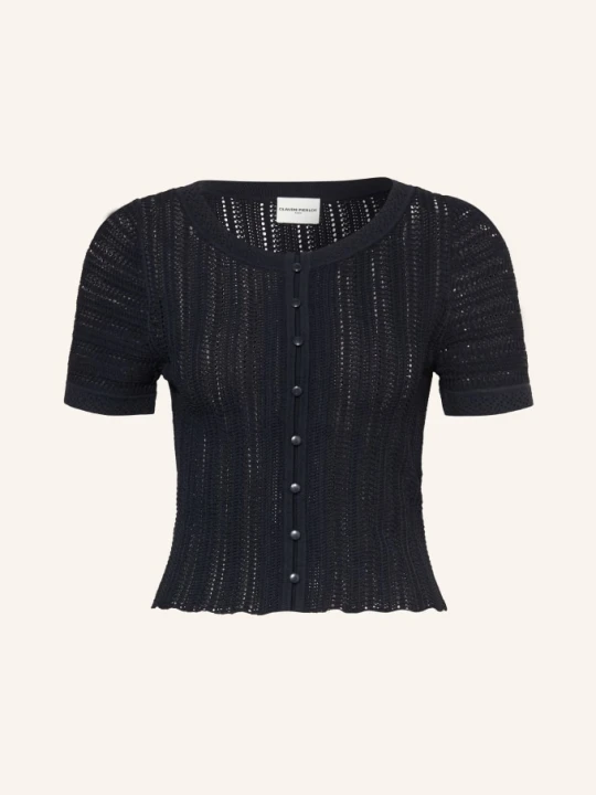 Zdjęcie produktu Claudie Pierlot Koszulka Z Dzianiny blau GRANATOWY