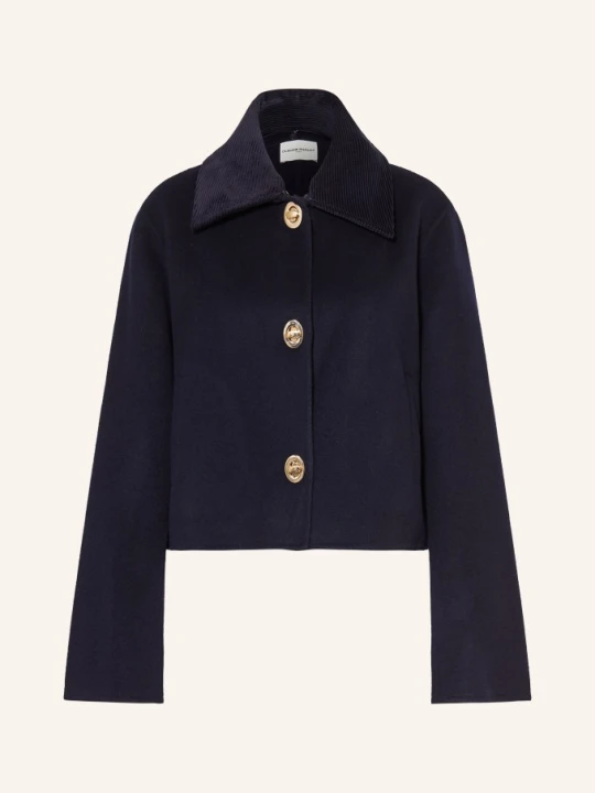 Zdjęcie produktu Claudie Pierlot Kurtka Pudełkowa Z Odpinanym Kołnierzem blau GRANATOWY