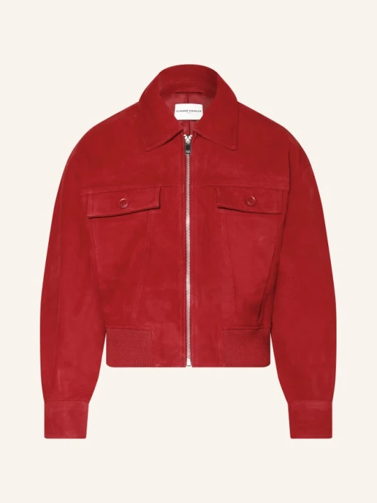 Zdjęcie produktu Claudie Pierlot Kurtka Skórzana rot CIEMNOCZERWONY