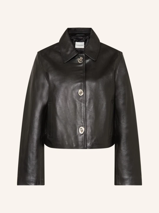 Zdjęcie produktu Claudie Pierlot Kurtka Skórzana schwarz CZARNY