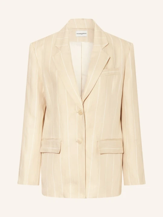 Zdjęcie produktu Claudie Pierlot Marynarka Z Lnu beige