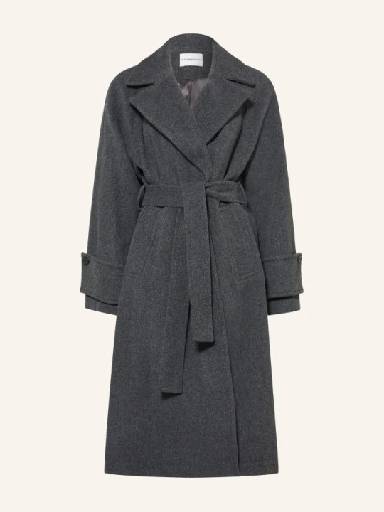 Zdjęcie produktu Claudie Pierlot Płaszcz Wełniany grau CZIEMNOSZARY