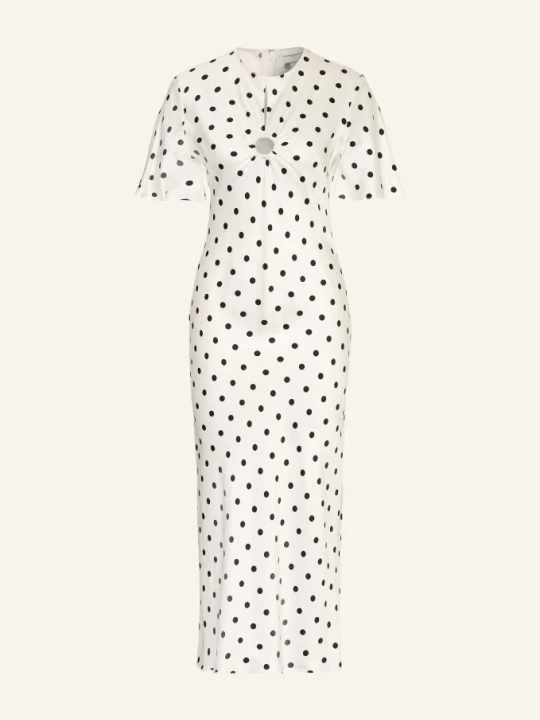 Zdjęcie produktu Claudie Pierlot Satyna Sukienka weiss