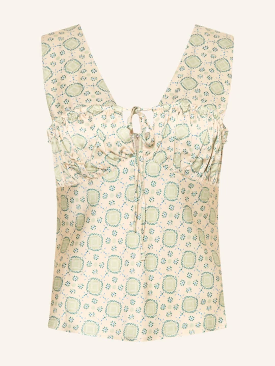 Zdjęcie produktu Claudie Pierlot Satynowa Bluzka beige