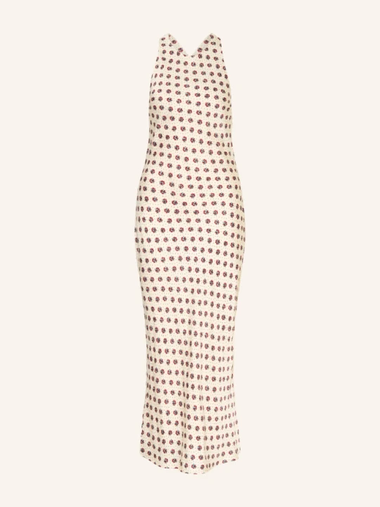 Zdjęcie produktu Claudie Pierlot Satynowa Sukienka beige