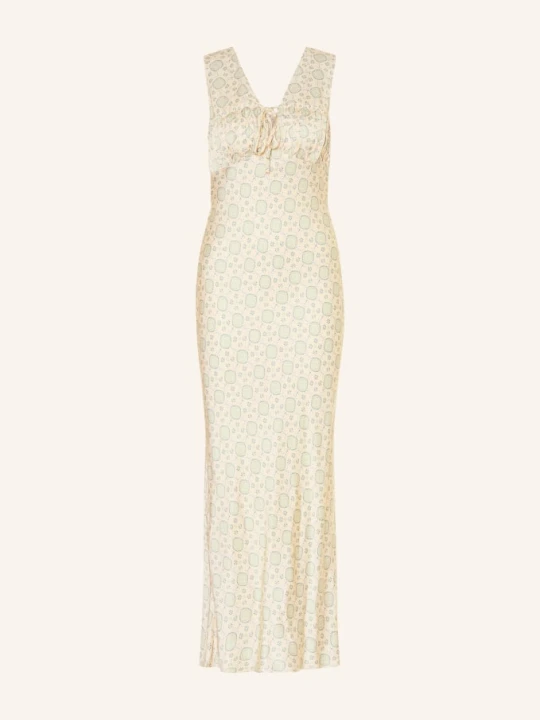 Zdjęcie produktu Claudie Pierlot Satynowa Sukienka beige