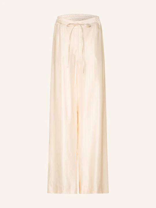 Zdjęcie produktu Claudie Pierlot Spodnie Satynowe beige