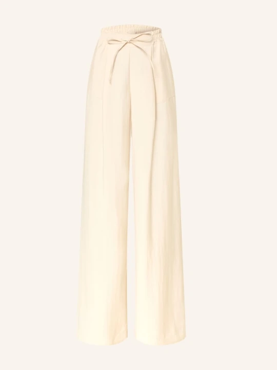 Zdjęcie produktu Claudie Pierlot Spodnie Z Marszczeniami beige