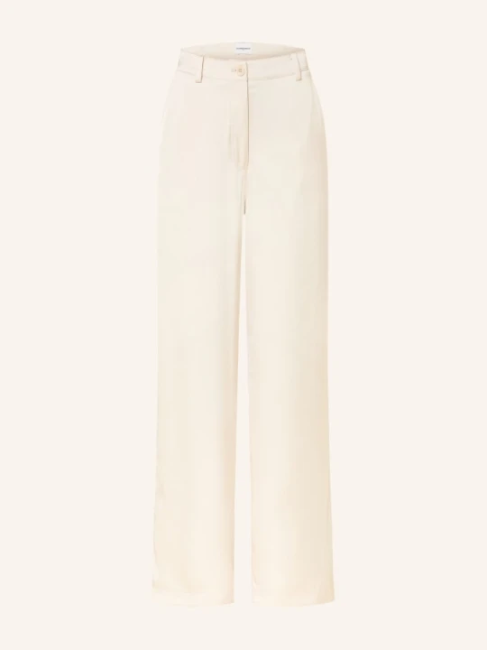 Zdjęcie produktu Claudie Pierlot Spodnie Z Materiału Typu Marlene beige ECRU