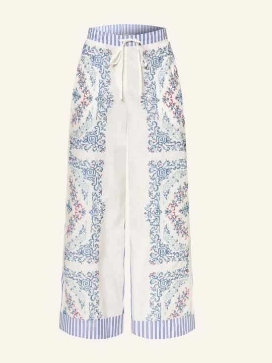 Zdjęcie produktu Claudie Pierlot Spodnie Z Materiału Typu Marlene weiss biały