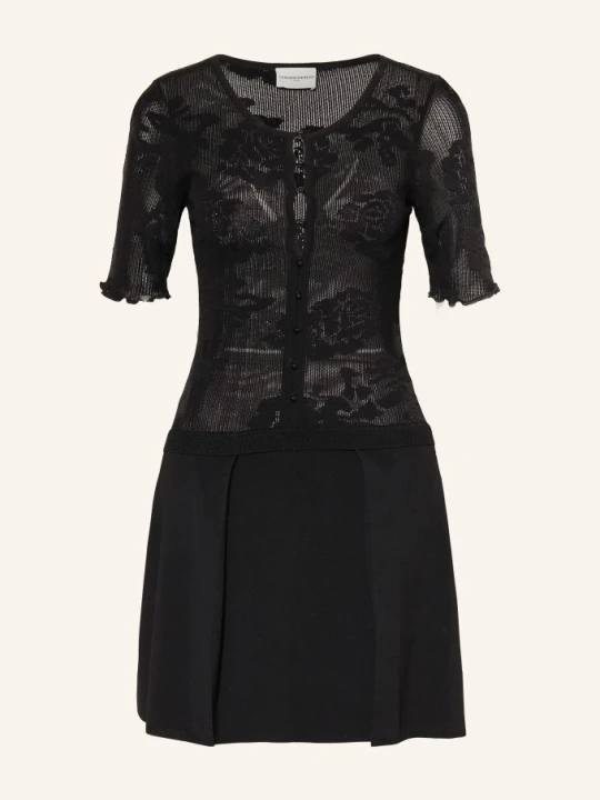 Zdjęcie produktu Claudie Pierlot Sukienka Z Dzianiny schwarz CZARNY