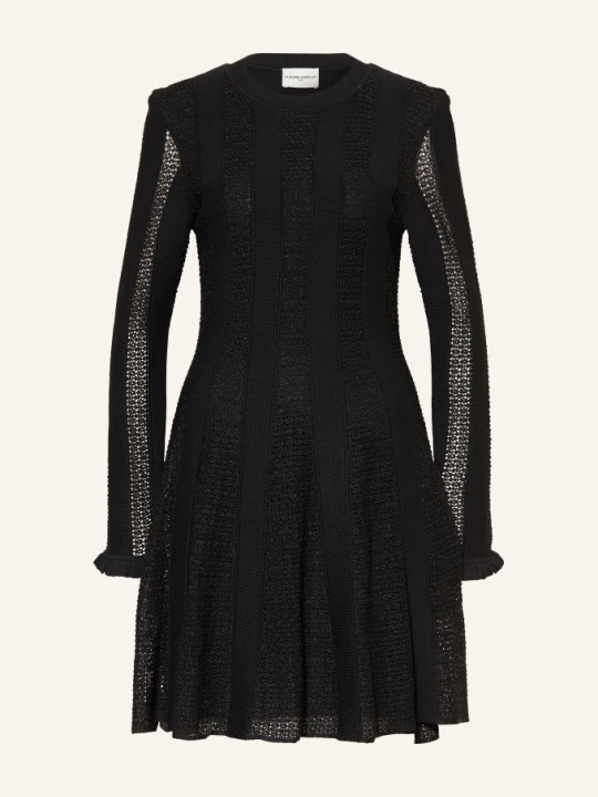 Zdjęcie produktu Claudie Pierlot Sukienka Z Dzianiny Z Brokatową Przędzą schwarz CZARNY