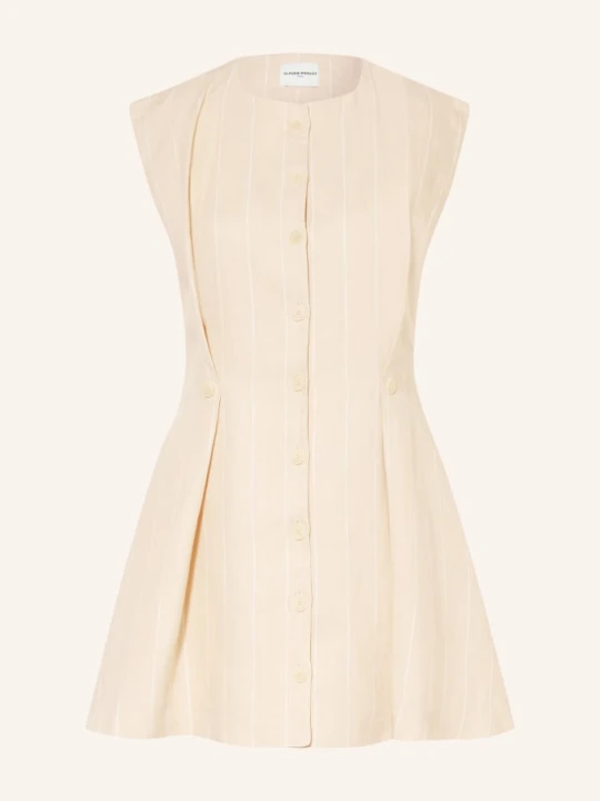 Zdjęcie produktu Claudie Pierlot Sukienka Z Lnu beige