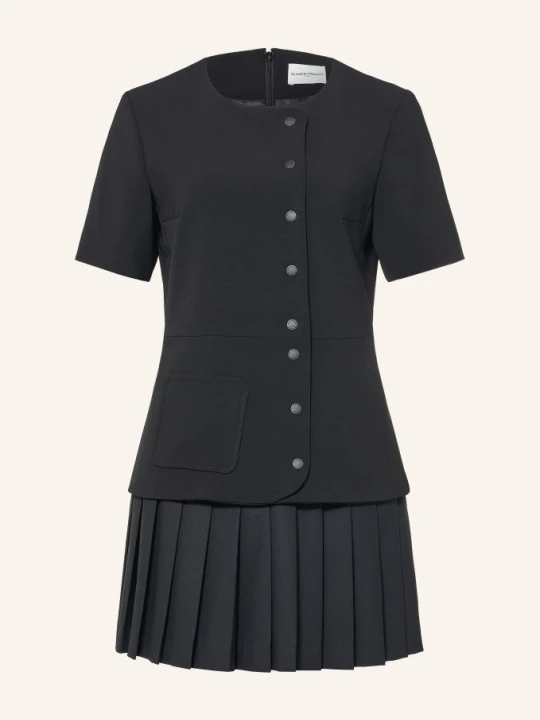 Zdjęcie produktu Claudie Pierlot Sukienka Z Różnych Materiałów schwarz CZARNY