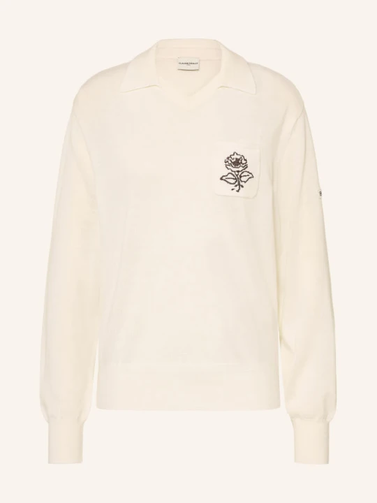 Zdjęcie produktu Claudie Pierlot Sweter weiss BIAŁY