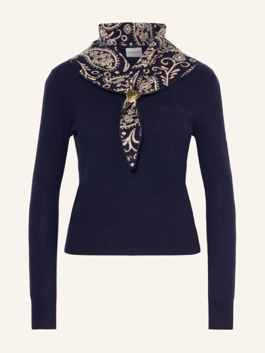 Zdjęcie produktu Claudie Pierlot Sweter Z Odpinanym Kołnierzem blau