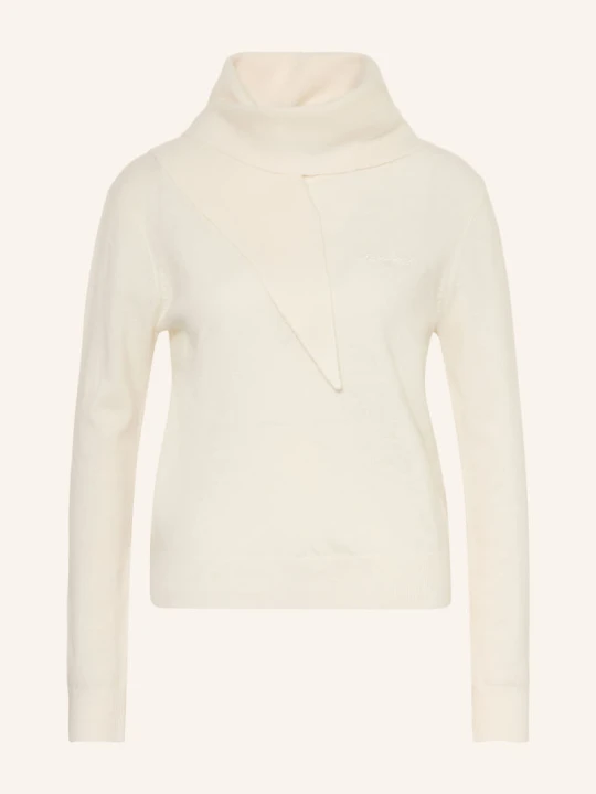 Zdjęcie produktu Claudie Pierlot Sweter Z Odpinanym Kołnierzem weiss KREMOWY